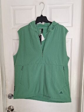 Adidas Golf Green Ultimate365 Tour Half-zip Vest Men XL